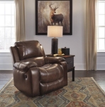 Picture of Genuine leather Rocker Recliner