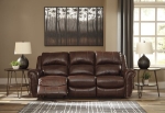 Picture of Genuine leather Reclining Sofa