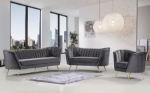 Picture of VELVET SOFA, LOVESEAT AND CHAIR