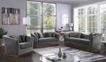 Picture of VELVET SOFA, LOVESEAT AND CHAIR