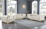 Picture of VELVET SOFA, LOVESEAT AND CHAIR