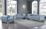 Picture of VELVET SOFA, LOVESEAT AND CHAIR