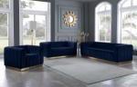 Picture of VELVET SOFA, LOVESEAT AND CHAIR