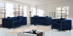 Picture of VELVET SOFA, LOVESEAT AND CHAIR