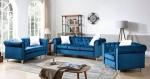 Picture of VELVET SOFA, LOVESEAT AND CHAIR