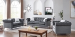 Picture of VELVET SOFA, LOVESEAT AND CHAIR