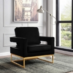 Picture of Noah Velvet Accent Chair