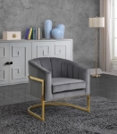 Picture of Velvet Accent Chair