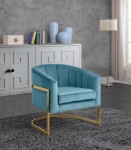 Picture of Velvet Accent Chair