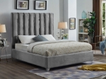 Picture of 54" Velvet Engineered Wood Metal Velvet Beds