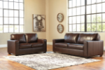 Picture of Genuine leather stationary sofas