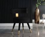 Picture of Velvet Upholstered Dining Chair