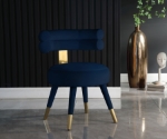 Picture of Velvet Upholstered Dining Chair