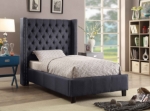Picture of Textured Fabric Velvet Beds