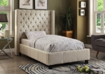 Picture of Textured Fabric Velvet Beds