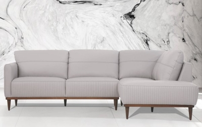 Show details for Italian made Genuine leather sectional  Picture of Italian made Genuine leather sectional