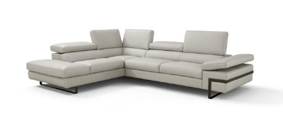 Show details for Genuine leather sectional  Picture of Genuine leather sectional