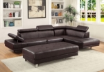 Picture of Faux Leather Sectional