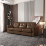 Picture of Genuine leather Italian Style sofa 