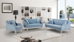 Picture of VELVET SOFA, LOVESEAT AND CHAIR