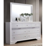 Picture of Solid Wood Dresser And Mirror