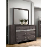 Picture of Solid Wood Dresser And Mirror