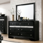 Picture of Solid Wood Dresser And Mirror