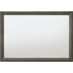 Picture of Gray Oak Finish 8 Drawer Dresser And Mirror