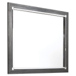 Picture of Gray 6 Dresser And Mirror