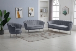 Picture of VELVET SOFA, LOVESEAT AND CHAIR