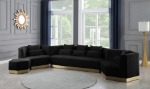 Picture of VELVET SOFA, OTTOMAN AND CHAIR
