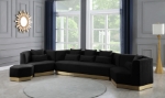 Picture of Velvet Sofa, Ottoman and Chair