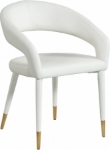 Picture of Vegan Leather Stainless Steel Engineered Wood Foam Dining Chair