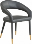 Picture of Vegan Leather Stainless Steel Engineered Wood Foam Dining Chair