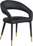 Picture of Vegan Leather Stainless Steel Engineered Wood Foam Dining Chair