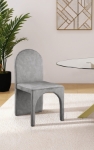 Picture of 18.5" Fully Upholstered Chair Steel Frame Velvet Dining Chair