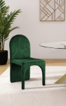 Picture of 18.5" Fully Upholstered Chair Steel Frame Velvet Dining Chair