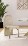 Picture of 18.5" Fully Upholstered Chair Steel Frame Velvet Dining Chair