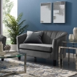 Picture of Tufted  Velvet Loveseat