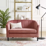 Picture of Tufted  Velvet Loveseat