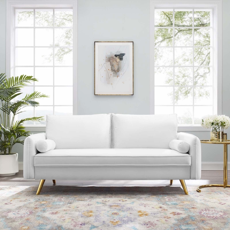 Picture of Velvet Sofa