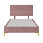 Picture of Upholstered bed with Miami Headboard