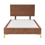 Picture of Upholstered bed with Miami Headboard