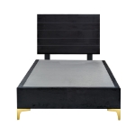 Picture of Upholstered bed with Miami Headboard