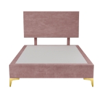 Picture of Flat Miami Headboard and Regular Base Custom Bed