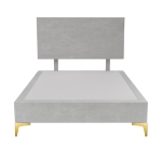 Picture of Flat Miami Headboard and Regular Base Custom Bed