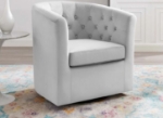 Picture of Velvet Swivel Chair