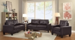 Picture of Faux Leather Sofa, Loveseat and Chair