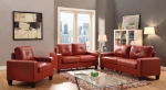 Picture of Faux Leather Sofa, Loveseat and Chair