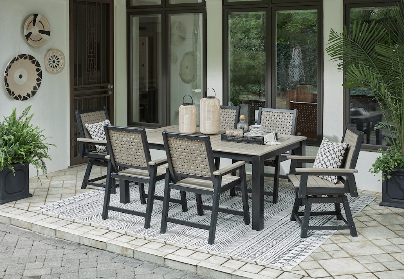 Picture of Outdoor Dining Table and Chairs